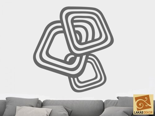 3 D hatású Modern falmatrica 12