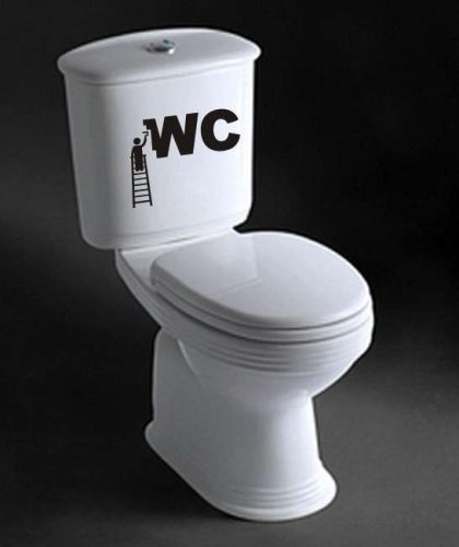 Wc dekoráció 8 matrica