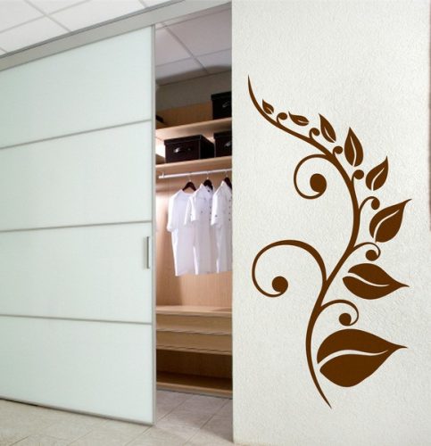 Indás levél falmatrica – Természet ihlette elegancia otthonod falain