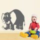 Elefánt 6 gyerekszoba falmatrica