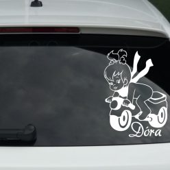 Autómatrica, Baba a kocsiban Motoros kislány