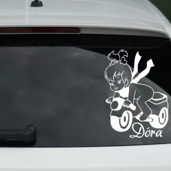   Motoros Kislány Autómatrica – Vagány Kislány Figurával