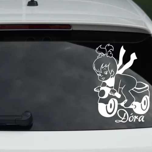 Motoros Kislány Autómatrica – Vagány Kislány Figurával