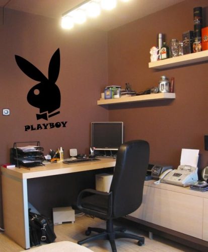 Playboy nyuszi falmatrica