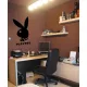 Playboy nyuszi falmatrica