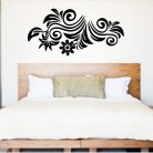 Absztrakt virág falmatrica – Stílusos és harmonikus dekoráció otthonodba