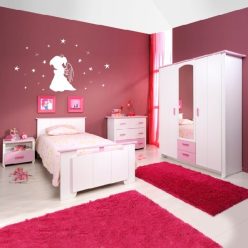 Angyalka gyerekszoba falmatrica