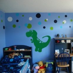 Dinó gyerekszoba falmatrica