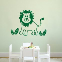 Oroszlánka gyerekszoba falmatrica