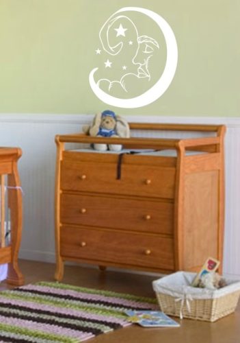 Hold 2 gyerekszoba falmatrica