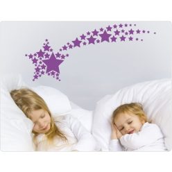 Hullócsillag gyerekszoba falmatrica