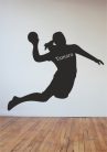 Kézilabdás lány 1 falmatrica