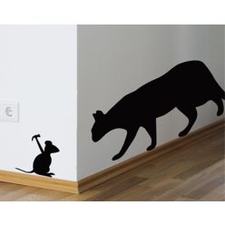 Macska egér falmatrica