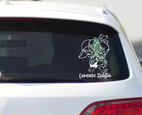Kőkorszaki Kalandorok – Egyedi Feliratos Mesés Testvér Autómatrica