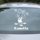 Autómatrica, Baba a kocsiban, Kislányka