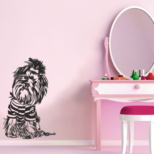 Yorkshire kislány falmatrica