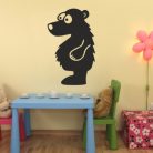 Medve gyerekszoba falmatrica