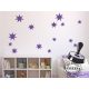 Csillag garnitúra 7-ágú 23 db-os gyerekszoba falmatrica