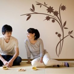   Cseresznyevirág falmatrica – Japán stílusú elegáns faldekoráció