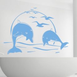 Delfinek nappal falmatrica