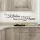 The kitchen is the...Idézet falmatrica