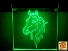 LED tábla lovas