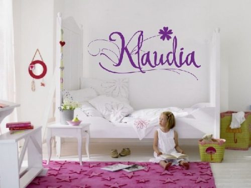 Idézet Saját név " Violetta" betűből falmatrica