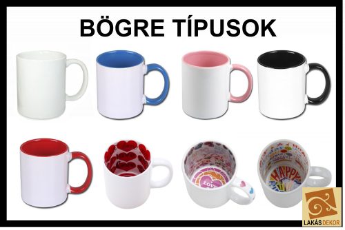 Egyedi fényképes bögre fehér  
