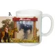 Egyedi fényképes bögre fehér Lovas 2