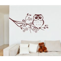 Bagoly faágon 2 gyerekszoba falmatrica
