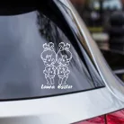 Kőkorszaki Hercegnők – Egyedi Feliratos Ikerlány Autómatrica
