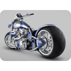 Motos fényképes egérpad
