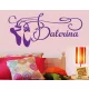 Balerina cipő falmatrica