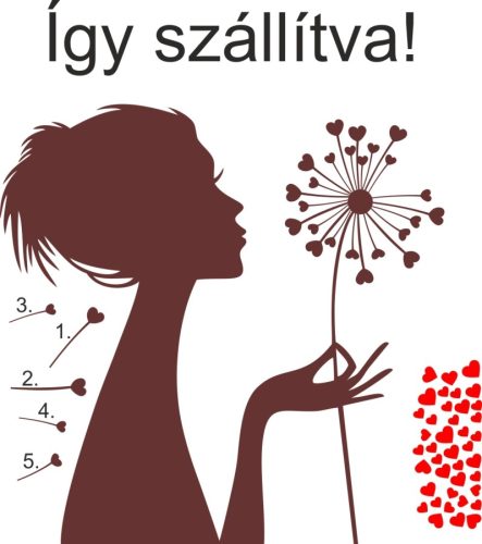 Szíves Pitypang falmatrica