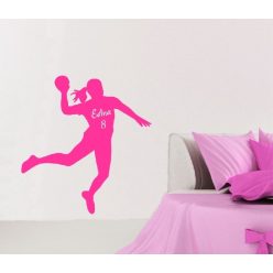 Kézilabdás lány 2 falmatrica