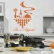 Bon Appétit falmatrica – Stílusos konyhai dekoráció (1.változat)