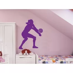 Röplabdáslány 3 falmatrica