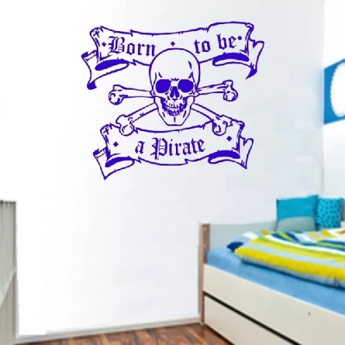 Kalóz, Pirate 1 gyerekszoba falmatrica