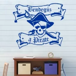 Kalóz, Pirate 2 gyerekszoba falmatrica