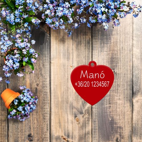 3. Szív alakú biléta (1.oldal Név és telefonszám)