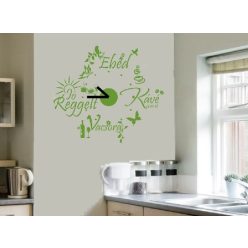 Óra 32 falmatricás óra