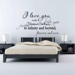 I love you...Idézet falmatrica