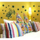 Katicabogárka gyerekszoba falmatrica