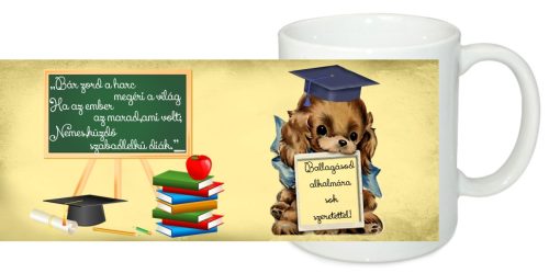 Egyedi bögre Ballagásra, Évzáróra 10