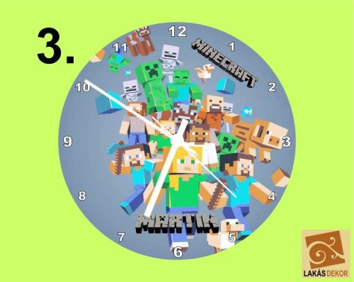 Fényképes falióra