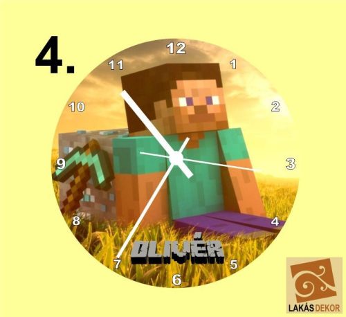 Fényképes falióra