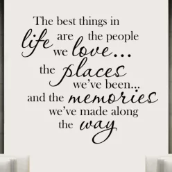 The best things...Idézet falmatrica