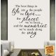The best things...Idézet falmatrica