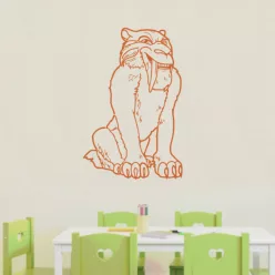 Tigris gyerekszoba falmatrica