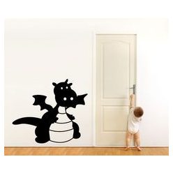 Sárkány bébi gyerekszoba falmatrica 2